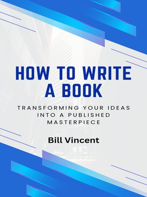 cover image of How to Write a Book